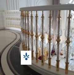 Safir Kristal Merdiven Korkuluğu
