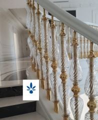 Safir Kristal Merdiven Korkuluğu