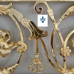 Elegant Bronz Merdiven Korkulukları