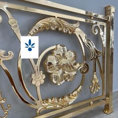 Elegant Bronz Merdiven Korkulukları