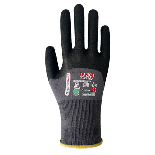 Activehand SF-534 Candy Finish Nitril Kaplı 3/4 A Kesilmez Eldiven