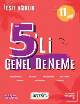 11. Sınıf 5'li Eşit Ağırlık Deneme