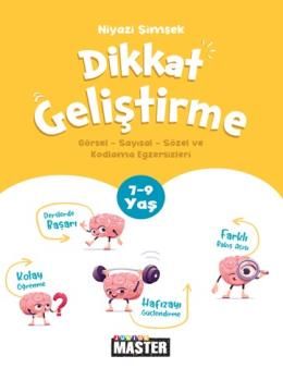 7-9 Yaş Junior Master Dikkat Geliştirme Egzersizleri