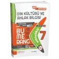 7. Sınıf Din Kültürü ve Ahlak Bilgisi Bumerang Serisi Etkinlikli Akıllı Defter Günay Yayınları