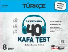 8. Sınıf Türkçe 40 Kafa Test