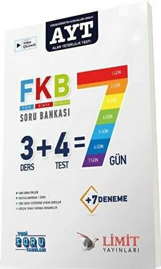 Limit Yayınları AYT Fkb Soru Bankası