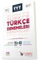 Limit Yayınları TYT Türkçe 15x40 Denemeleri