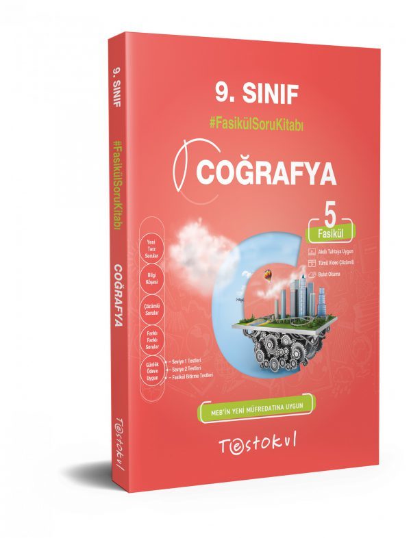 9.Sınıf Coğrafya Soru Kitabı Test Okul Yayınları
