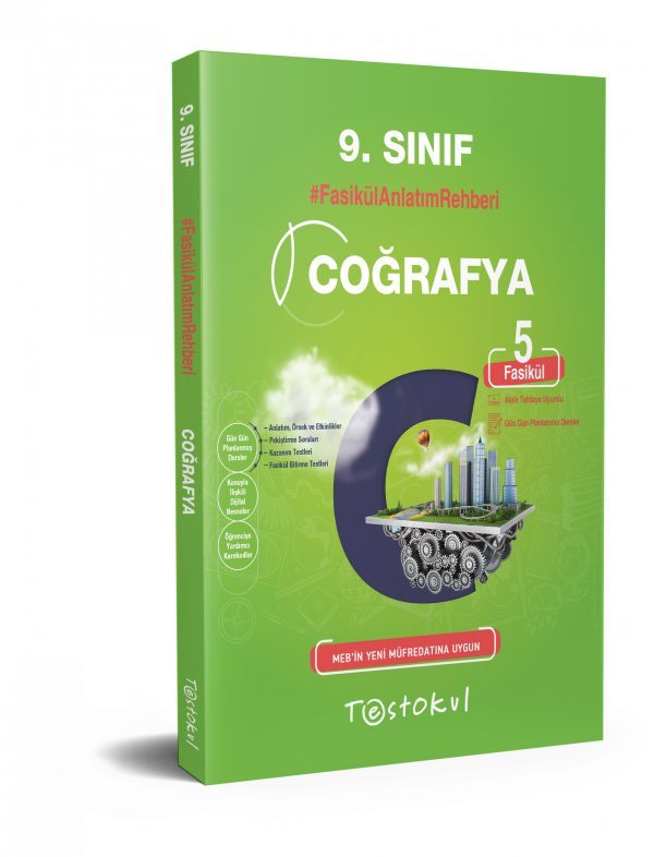 9.Sınıf Coğrafya Ders Anlatım Rehberi Test Okul Yayınları