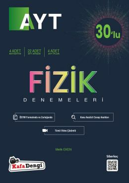 Fizik AYT Branş Denemesi