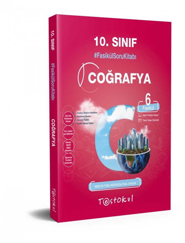 10. Sınıf Coğrafya Fasikül Soru Kitabı Test Okul Yayınları