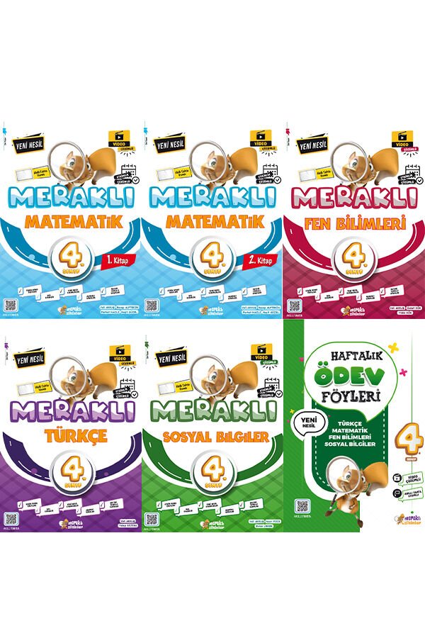 4. SINIF MERAKLI ÖĞRETİM SETİ
