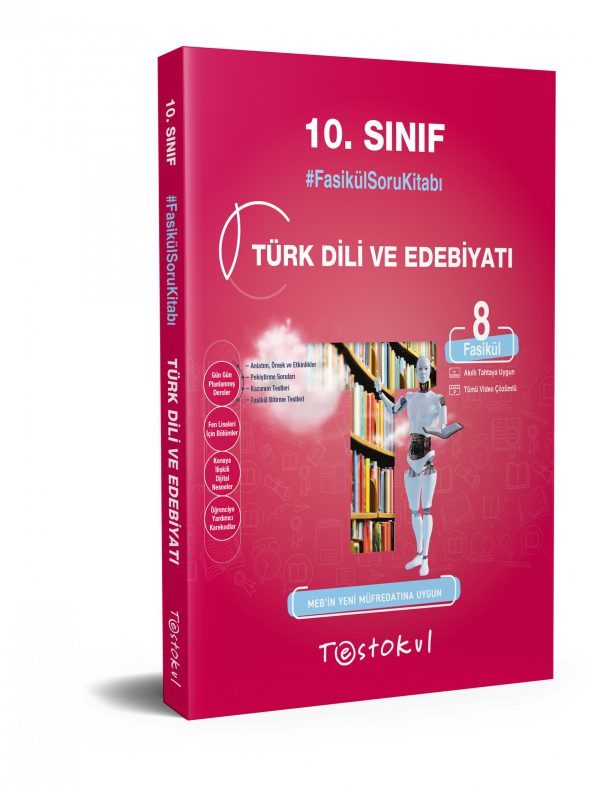 10.Sınıf Türk Dili ve Edebiyatı Fasikül Soru Kitabı Test Okul Yayınları