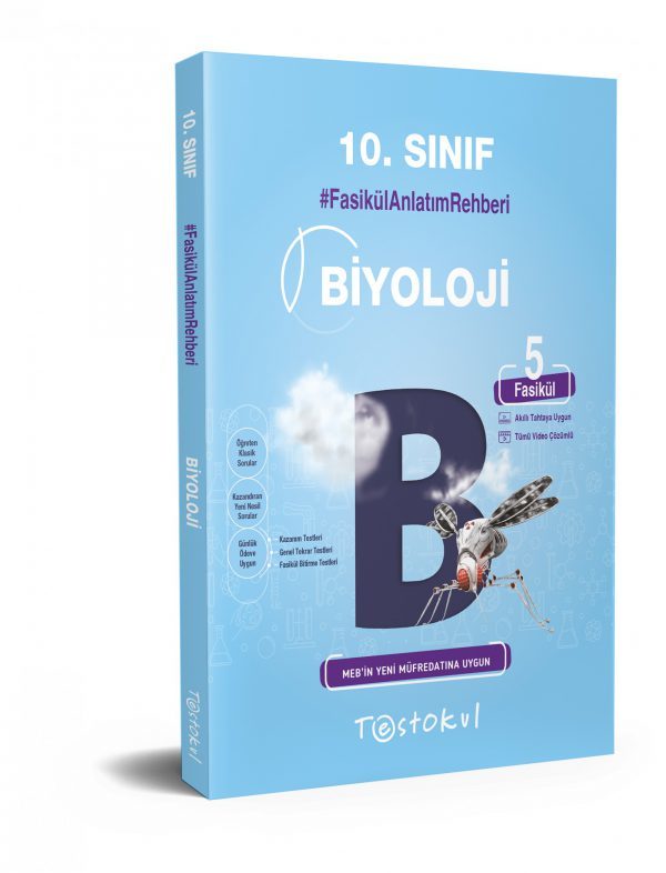 10.Sınıf Biyoloji Fasikül Anlatım Rehberi Test Okul Yayınları