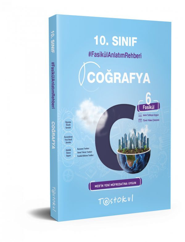 10.Sınıf Coğrafya Fasikül Anlatım Rehberi Test Okul Yayınları