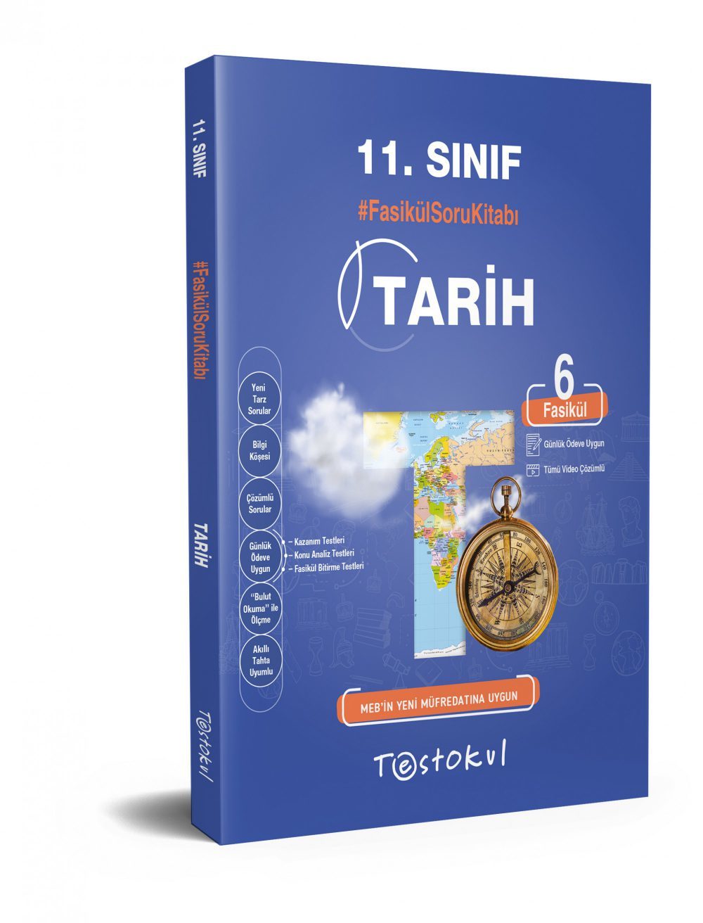 11. Sınıf Tarih Fasikül Soru Kitabı Test Okul Yayınları