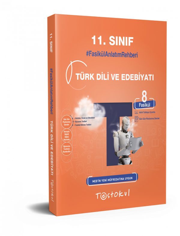 11.Sınıf Türk Dili ve Edebiyatı 8 Fasikül Anlatım Rehberi Test Okul Yayınları
