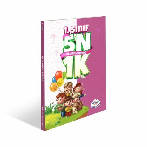 1. Sınıf 5N1K Okuma Anlama Kitabı Öğretmen Evde Yayınları