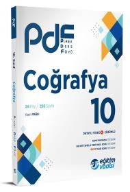 2024 10. Sınıf Coğrafya Planlı Ders Föyü PDF Video Anlatım Destekli Eğitim Vadisi Yayınları