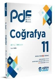 2024 11. Sınıf Coğrafya Güncel PDF Planlı Ders Föyü Eğitim Vadisi Yayınları