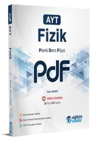 2024 AYT Fizik Güncel PDF Planlı Ders Föyü Eğitim Vadisi Yayınları