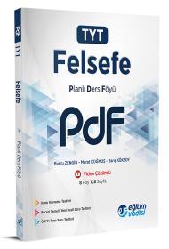 2024 TYT Felsefe PDF Planlı Ders Föyü Video Çözümlü Eğitim Vadisi Yayınları
