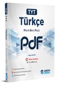 2024 TYT Türkçe PDF Planlı Ders Föyü Video Çözümlü Eğitim Vadisi Yayınları