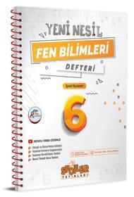 6. Sınıf Fen Bilimleri Yeni Nesil Defteri Spoiler Yayınları