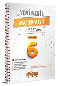 6. Sınıf Matematik Yeni Nesil Defteri Spoiler Yayınları