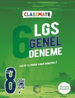 8. Sınıf Classmate 6 Genel Deneme