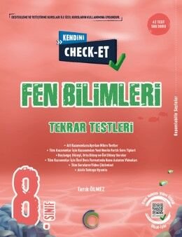 8. Sınıf Kendini Check - Et Fen Bilimleri Tekrar Testleri