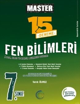 7. Sınıf Master 15 Fen Bilimleri Denemesi