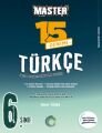 6. Sınıf Master 15 Türkçe Denemesi