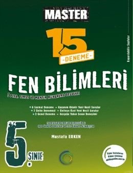 5. Sınıf Master 15 Fen Bilimleri Denemesi