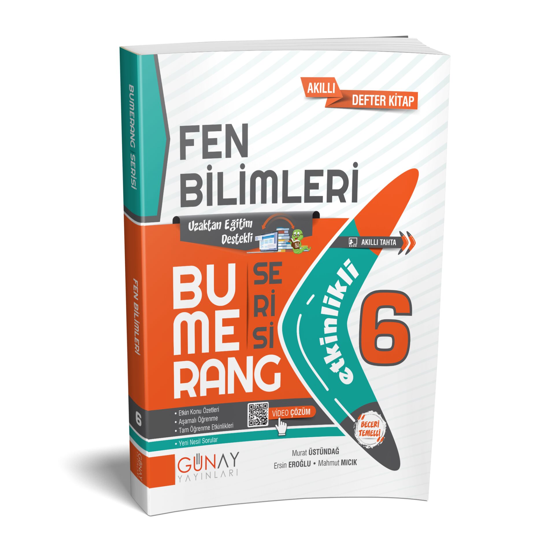 6. Sınıf Fen Bilimleri Bumerang Serisi Etkinlikli Akıllı Defter
