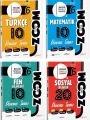 6. Sınıf Zoom Türkçe 10'lu, Matematik 10'lu, Fen Bilimleri 10'lu, Sosyal Bilgiler 20'li Deneme Seti