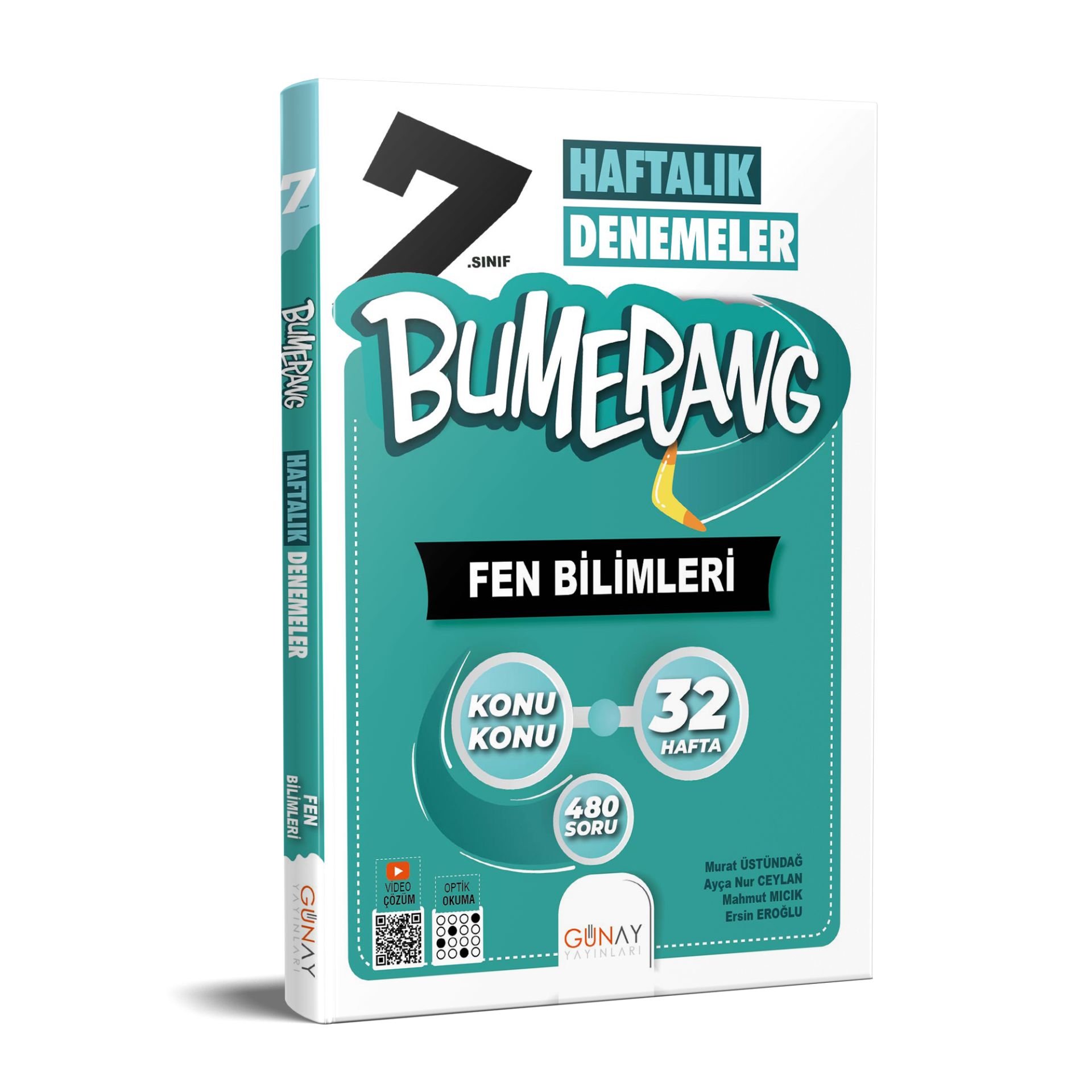 7. Sınıf Bumerang Haftalık Fen Bilimleri Denemeleri