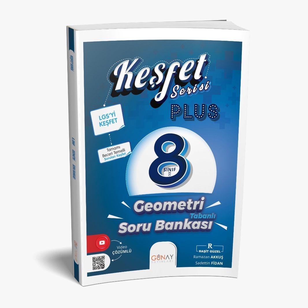 8. Sınıf LGS Keşfet Serisi Geometri Tabanlı Soru Bankası