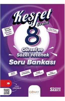 8.Sınıf LGS Keşfet Görsel ve Sözel Yetenek Soru Bankası