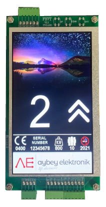 7'' TFT Asansör Göstergesi