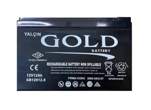 12V 12Ah Bakımsız Kuru Akü