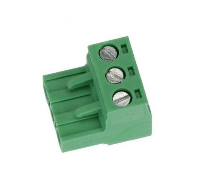 Term. Block 5.08mm 3P Female Green STR [KF2EDGK]