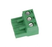 Term. Block 5.08mm 3P Female Green STR [KF2EDGK]