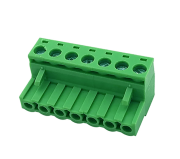 Term. Block 5.08mm 7P Female Green STR [KF2EDGK]