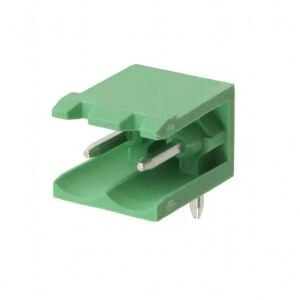 Term. Block 5.08mm 2P Male Green 90° [KF2EDGR]