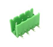 Term. Block 5.08mm 4P Male Green 90° [KF2EDGR]
