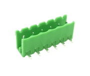 Term. Block 5.08mm 6P Male Green 90° [KF2EDGR]