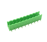 Term. Block 5.08mm 10P Male Green 90° [KF2EDGR]