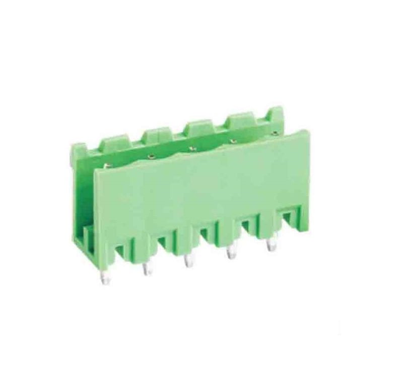 Term. Block 5.08mm 5P Male Green 180° [KF2EDGV]