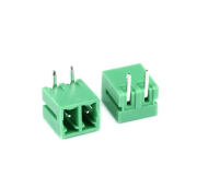 Term. Block 3.81mm 2P Male Green 90° [KF2EDGR]